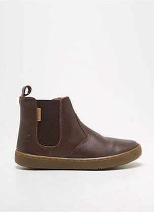 Botine/ghete material neted vârf rotund maro SHOO POM băiat