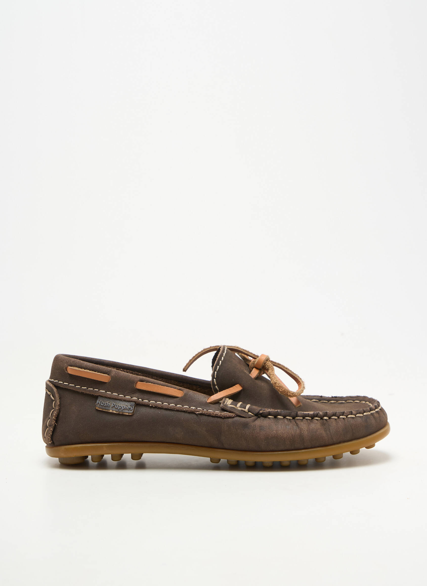 Mocasini vârf rotund vârf rotund maro HUSH PUPPIES băiat