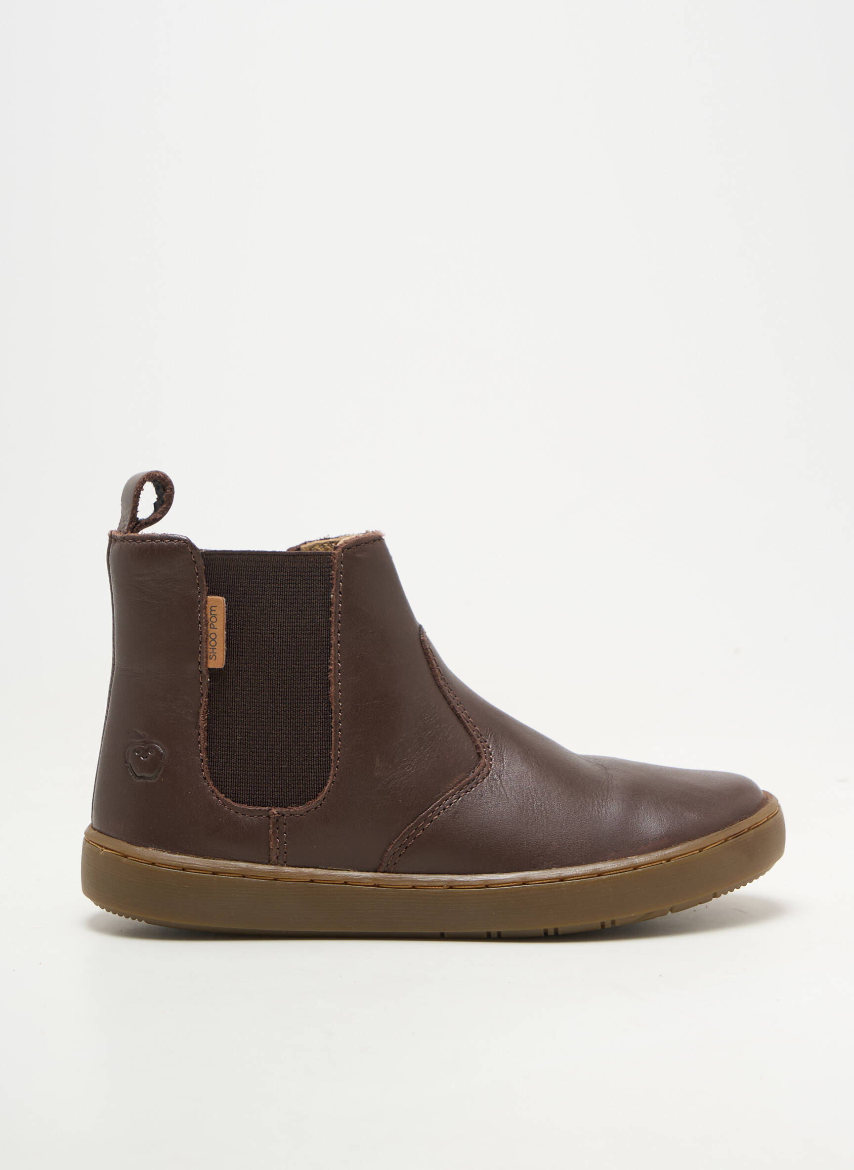 Botine/ghete material neted vârf rotund maro SHOO POM băiat