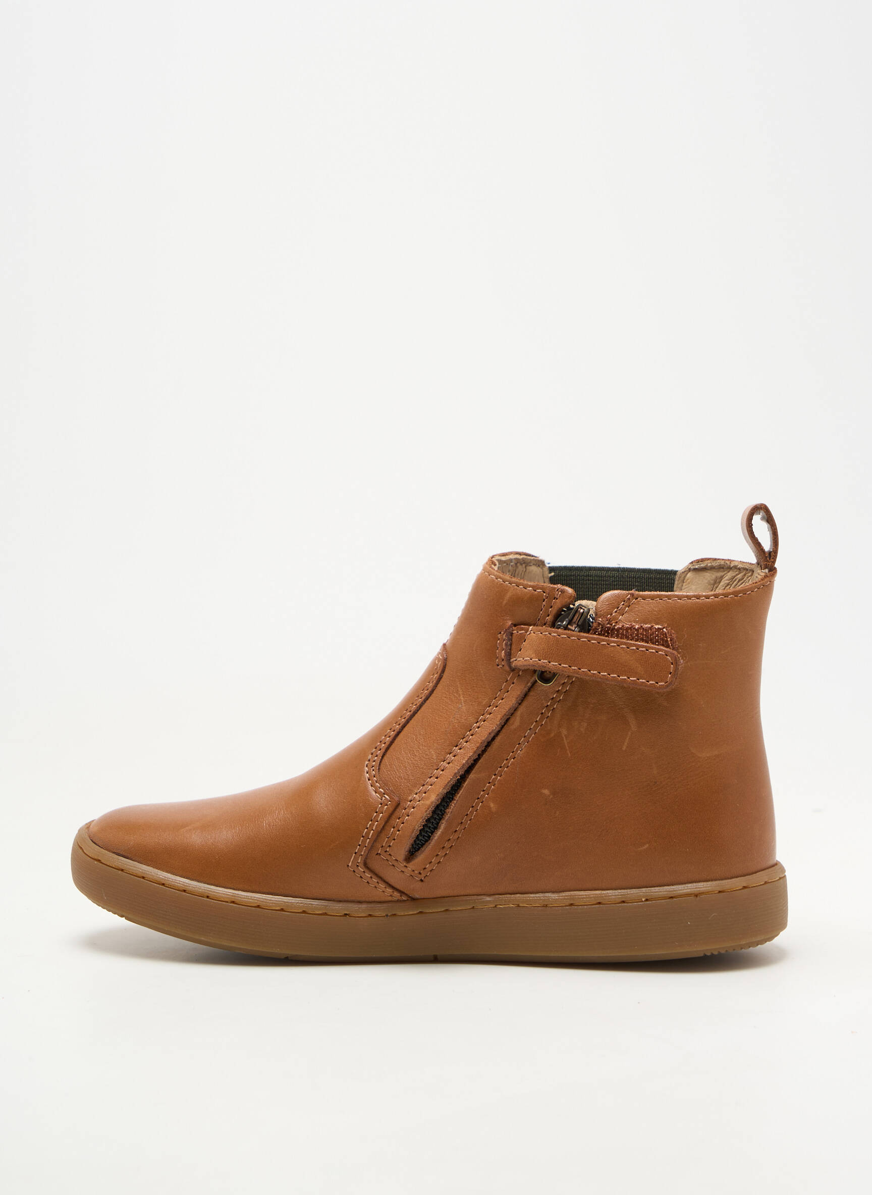 Botine/ghete material neted vârf rotund maro SHOO POM băiat