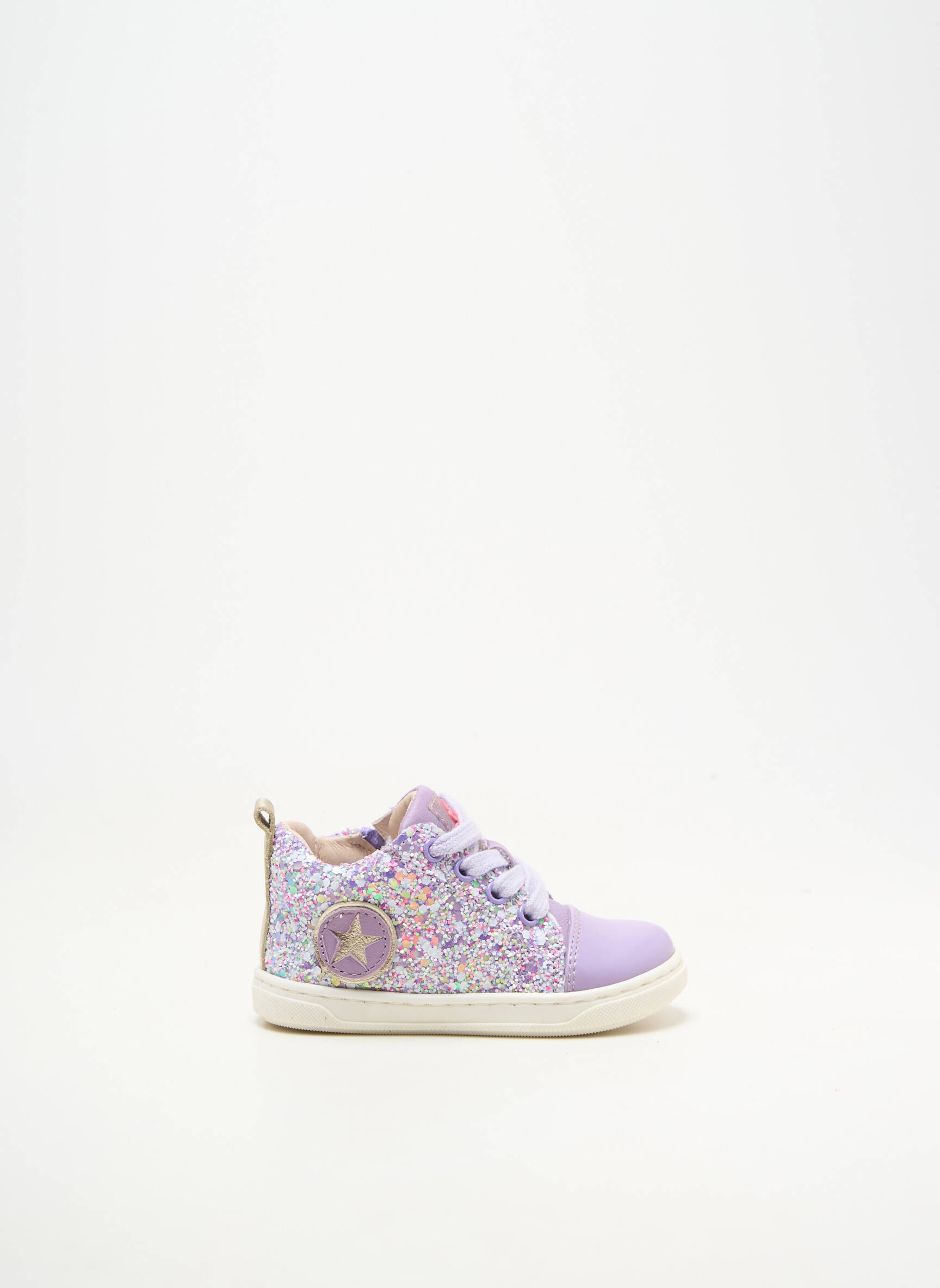 Adidași material neted vârf rotund violet ACEBOS fată