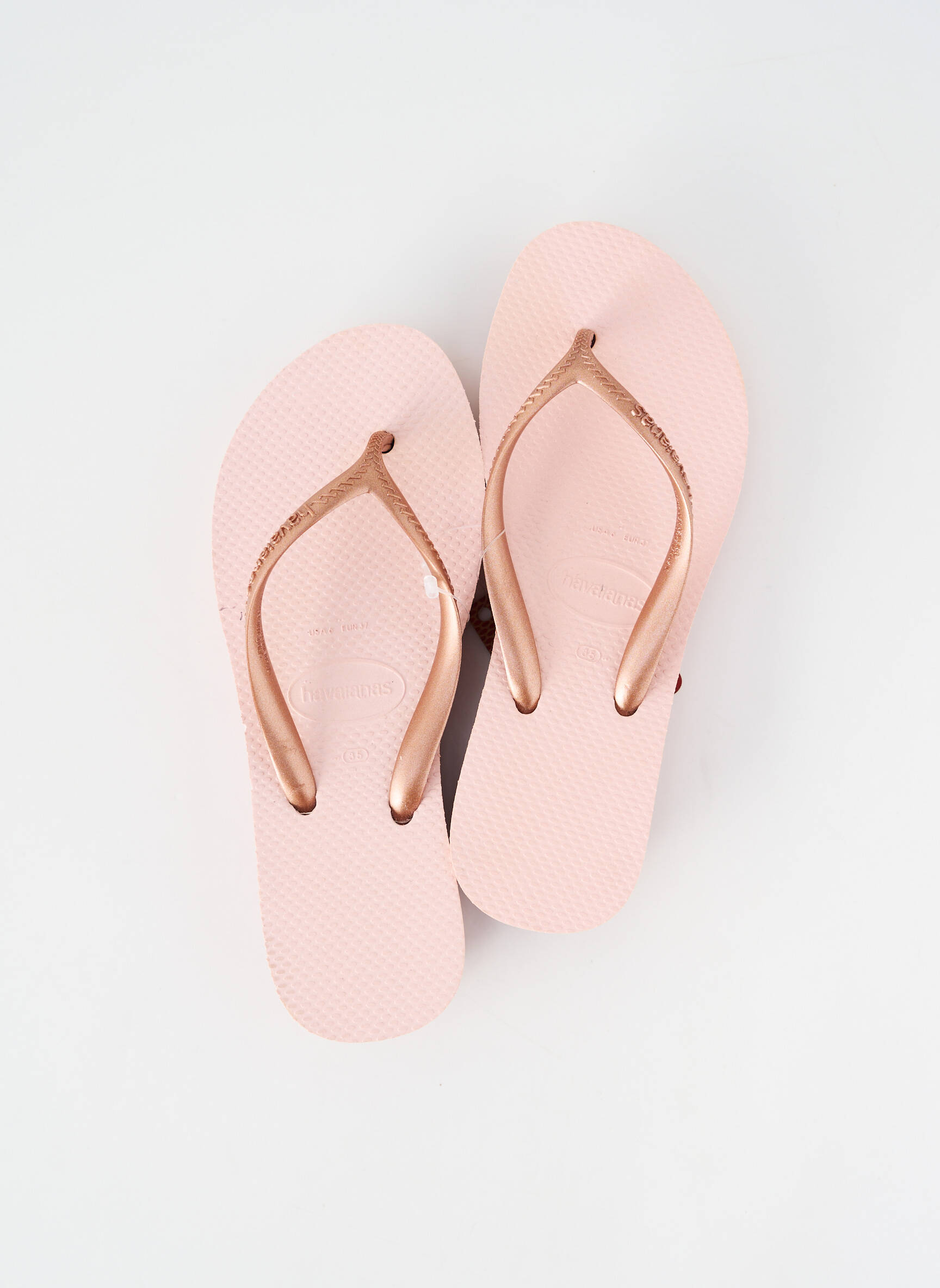 Șlapi toc plat până la 3 cm roz HAVAIANAS femeie