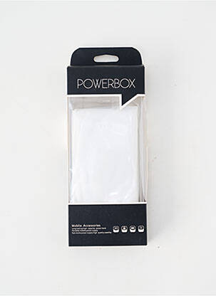 Accesoriu divers alb POWERBOX unisex