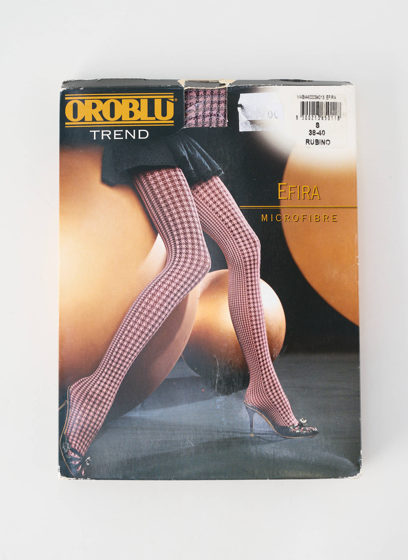 Colanți imprimeu fantezie roz OROBLU femeie