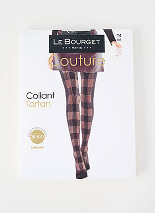 Colanți elasticitate negru LE BOURGET femeie