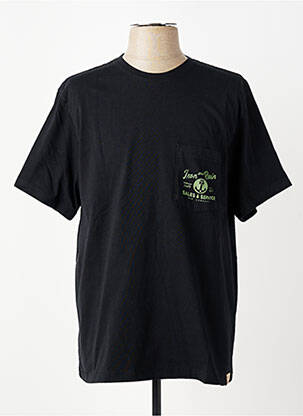 Tricou elasticitate mâneci scurte negru IRON AND RESIN bărbat