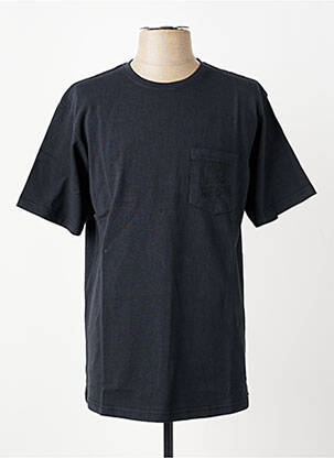 Tricou croială dreaptă mâneci scurte gri IRON AND RESIN bărbat