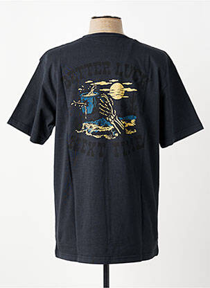 Tricou croială dreaptă mâneci scurte gri IRON AND RESIN bărbat