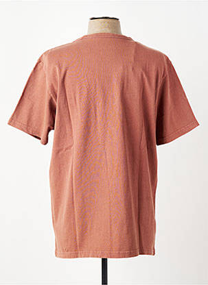 Tricou elasticitate mâneci scurte portocalie IRON AND RESIN bărbat