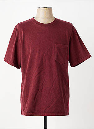Tricou elasticitate mâneci scurte roșu IRON AND RESIN bărbat