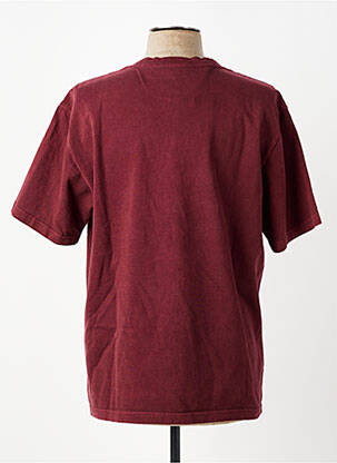 Tricou elasticitate mâneci scurte roșu IRON AND RESIN bărbat