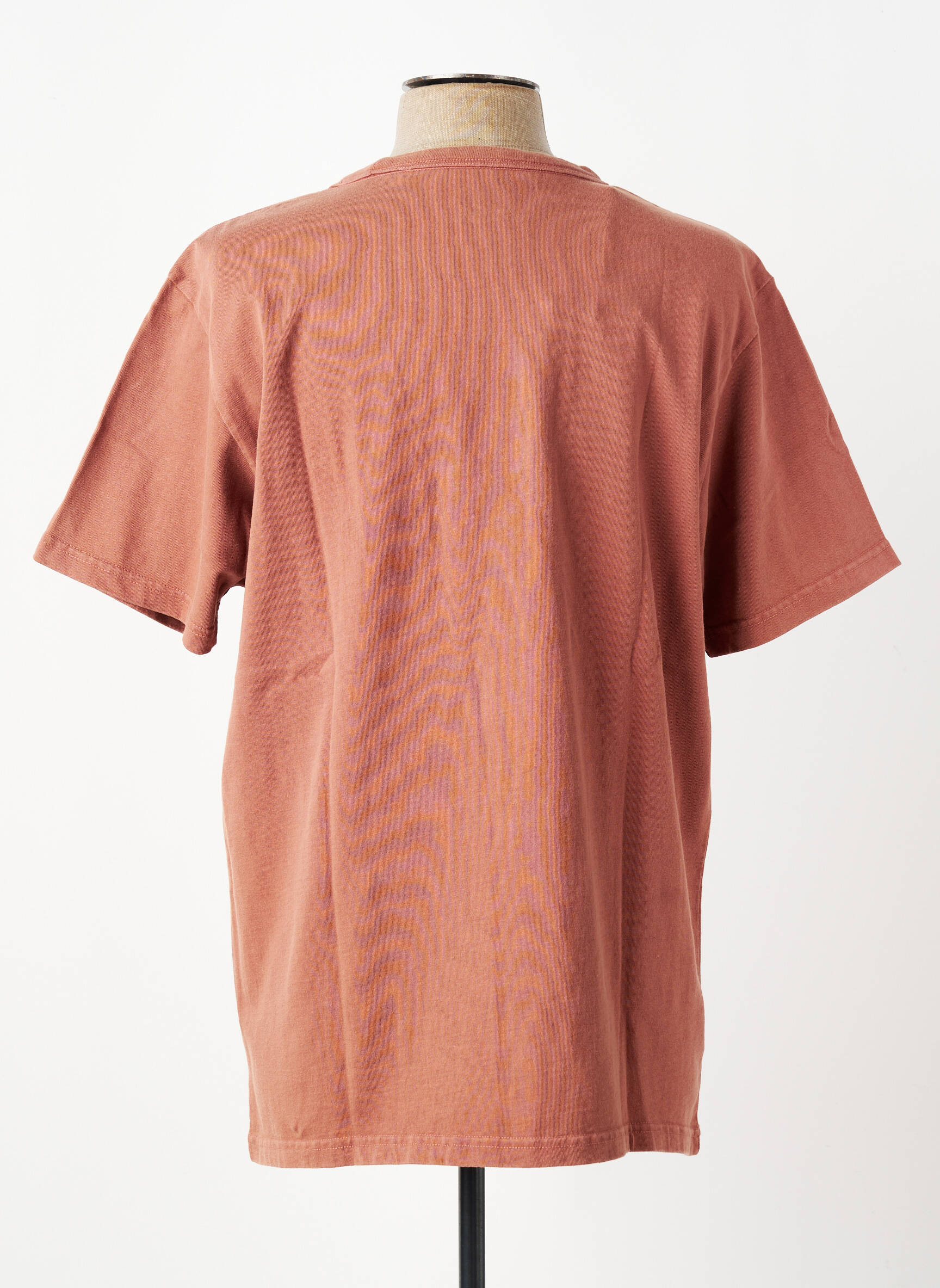 Tricou elasticitate mâneci scurte portocalie IRON AND RESIN bărbat