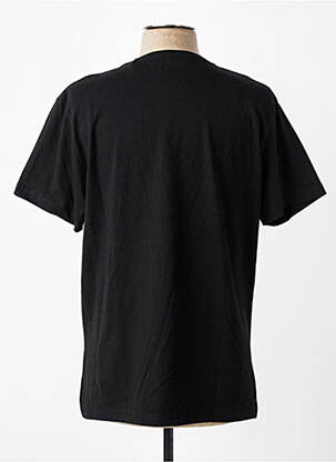 Tricou croială cambrată mâneci scurte negru DAYTONA bărbat