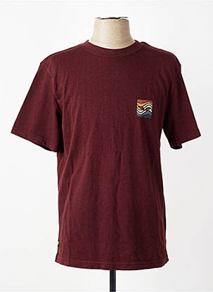 Tricou elasticitate mâneci scurte violet DAYTONA bărbat