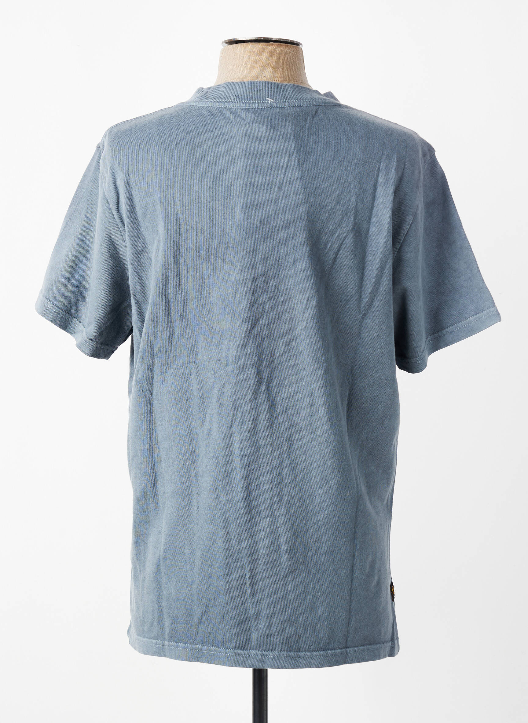 Tricou elasticitate mâneci scurte albastru DAYTONA bărbat
