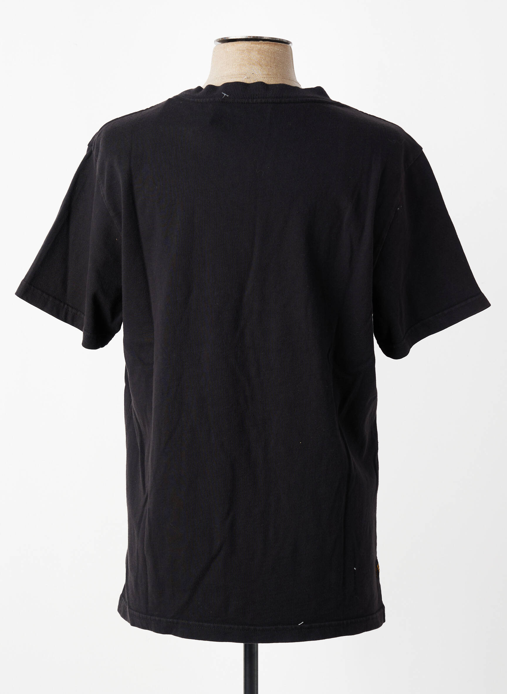Tricou elasticitate mâneci scurte negru DAYTONA bărbat