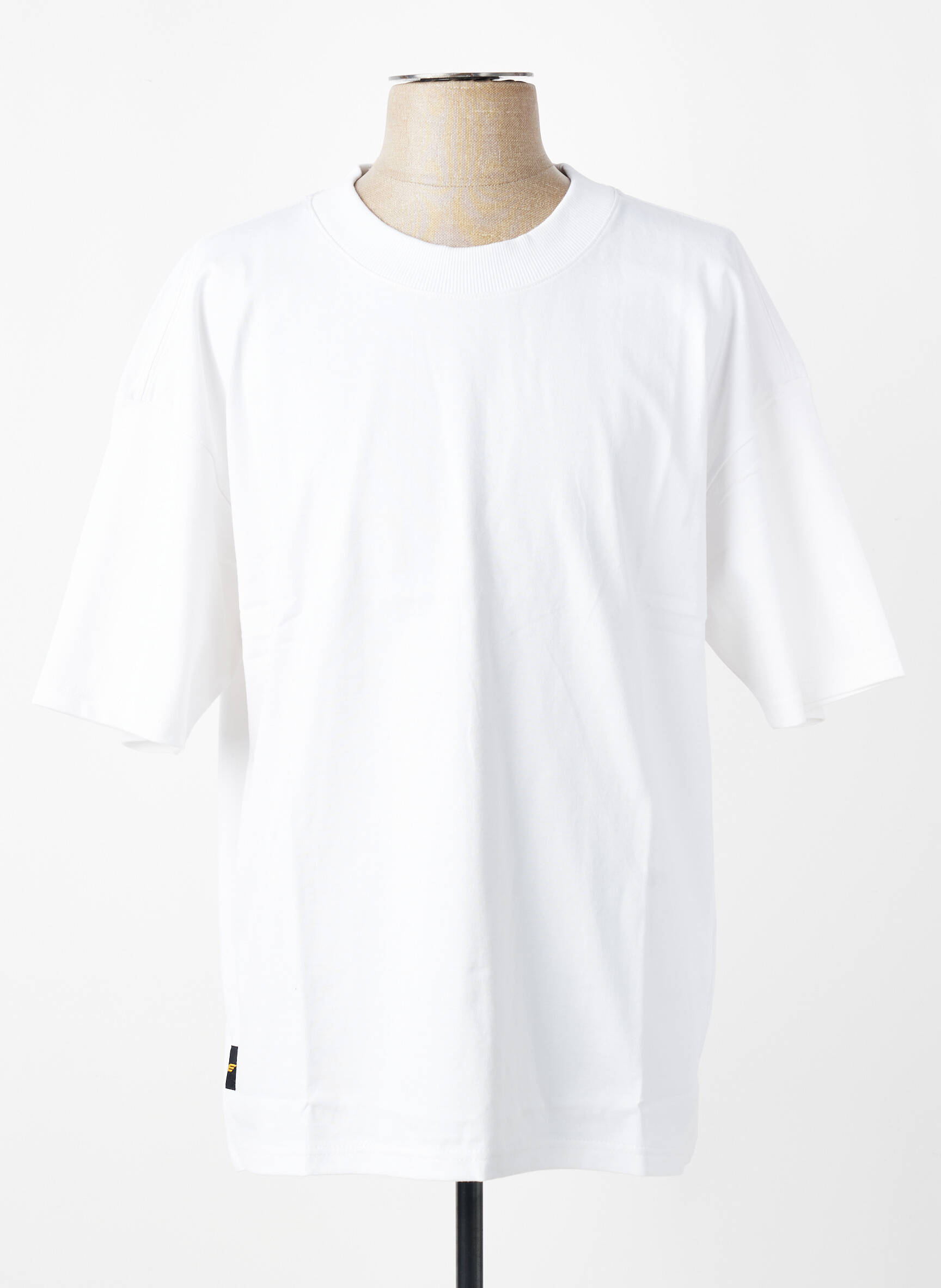 Tricou croială dreaptă mâneci scurte alb DAYTONA bărbat