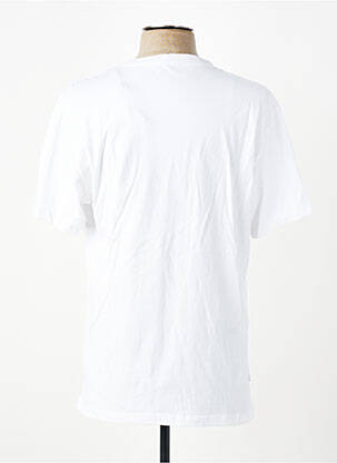 Tricou elasticitate mâneci scurte alb DAYTONA bărbat
