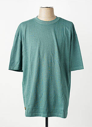 Tricou elasticitate mâneci scurte verde DAYTONA bărbat