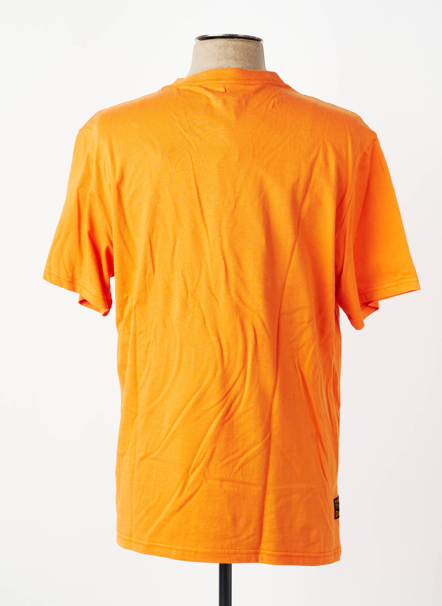 Tricou elasticitate mâneci lungi portocalie DAYTONA bărbat