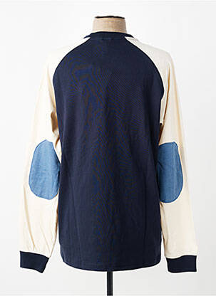 Tricou broderie mâneci lungi albastru IRON AND RESIN bărbat