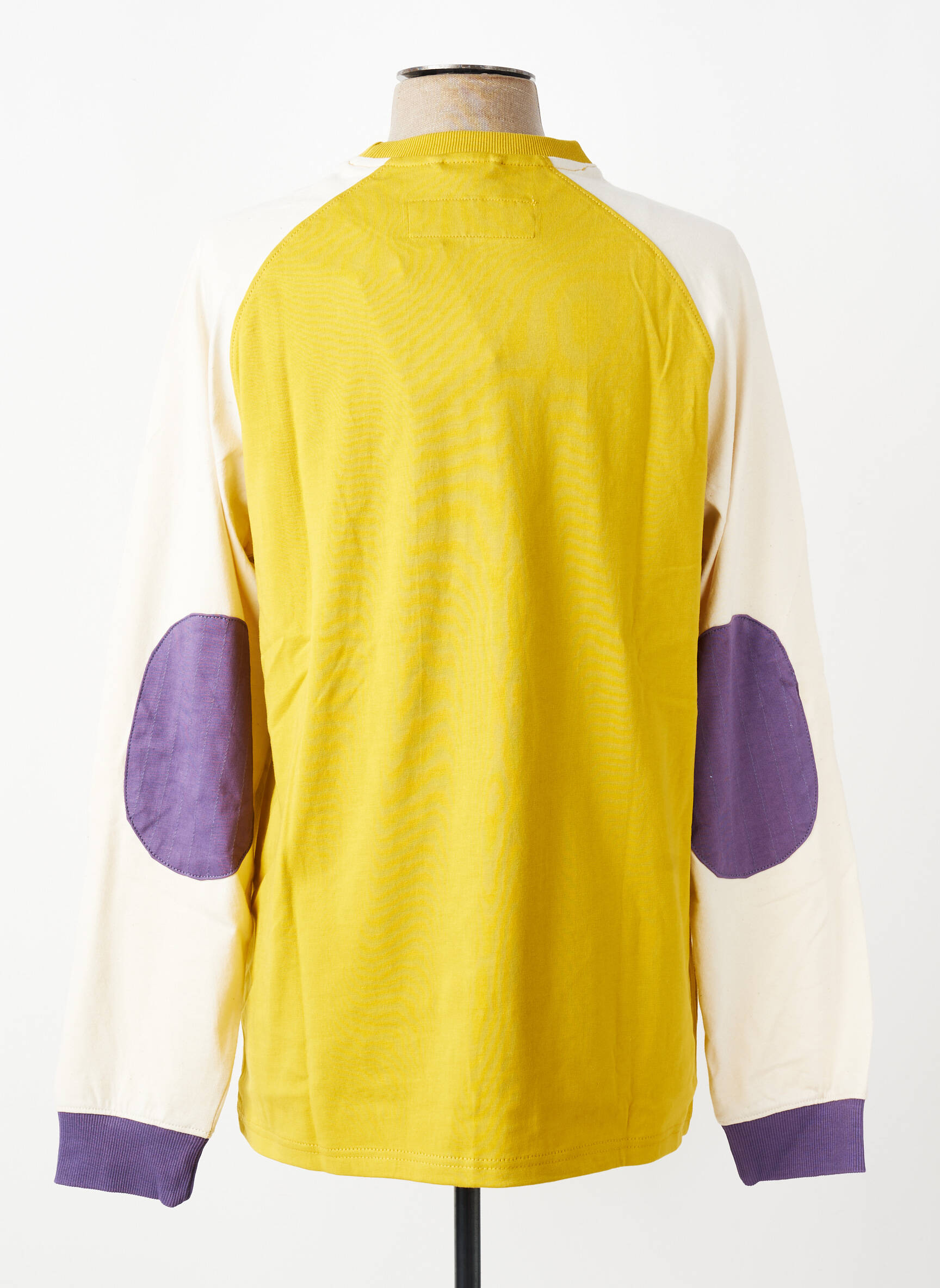 Tricou broderie mâneci lungi galben IRON AND RESIN bărbat