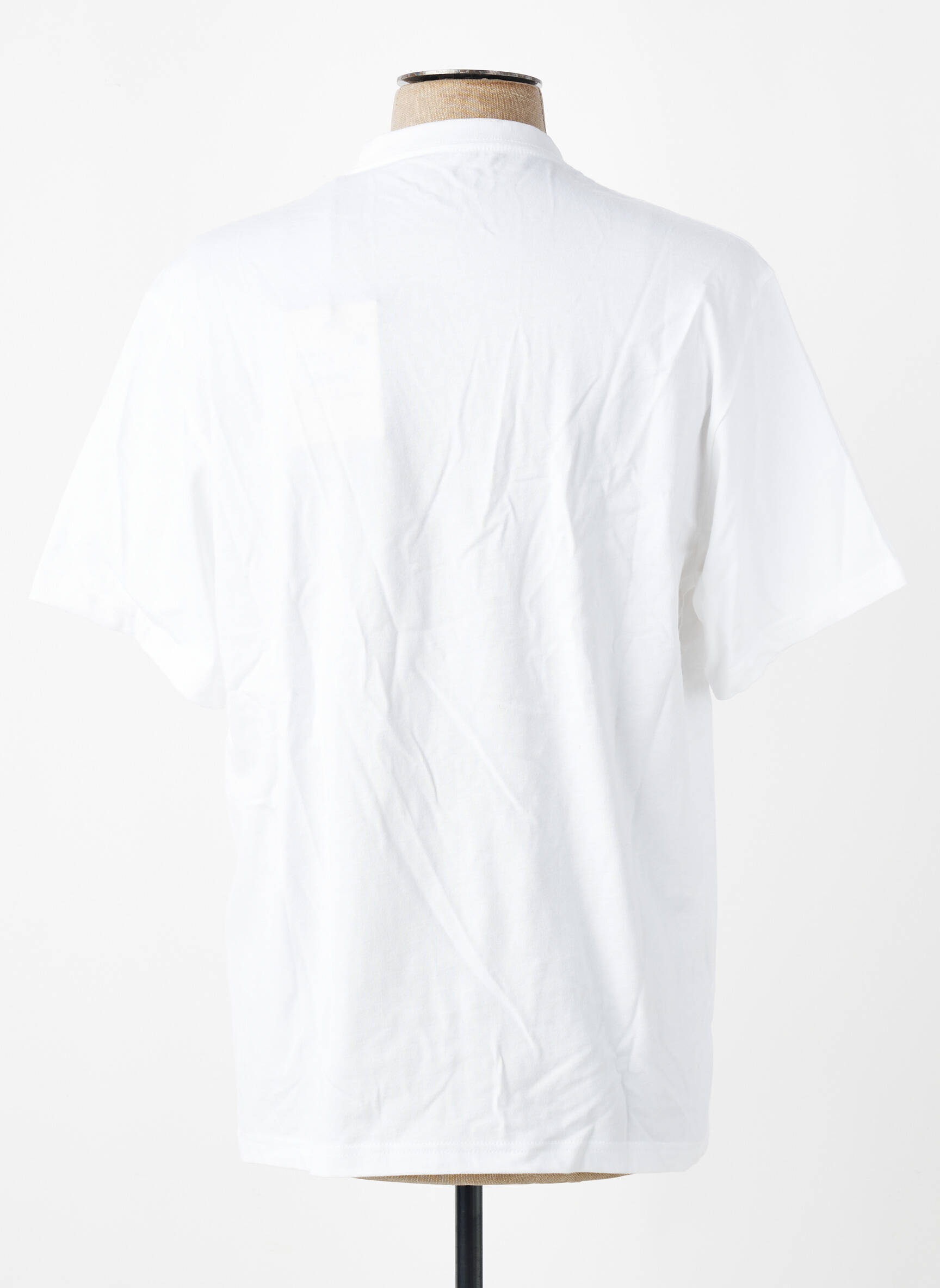 Tricou bio mâneci scurte alb IRON AND RESIN bărbat