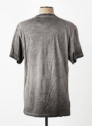 Tricou elasticitate mâneci scurte gri DAYTONA bărbat