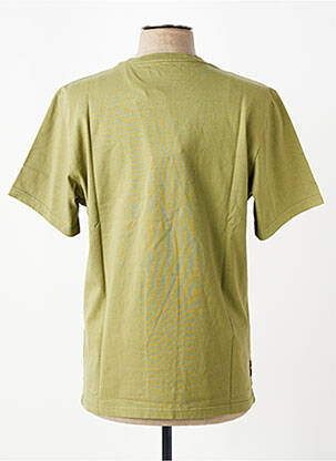 Tricou croială dreaptă mâneci scurte verde DAYTONA bărbat