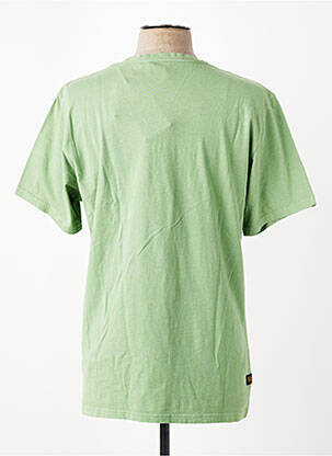 Tricou croială dreaptă mâneci scurte verde DAYTONA bărbat