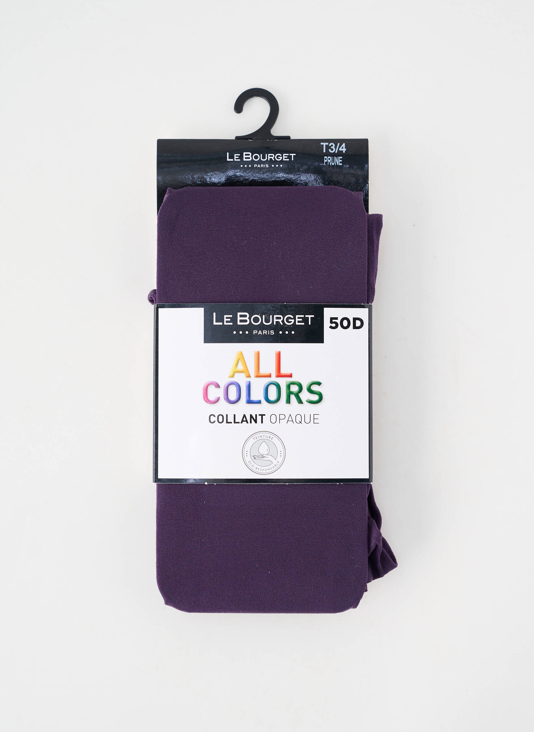 Colanți elasticitate violet LE BOURGET femeie