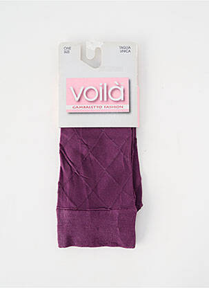 Șosete elasticitate violet VOILA femeie