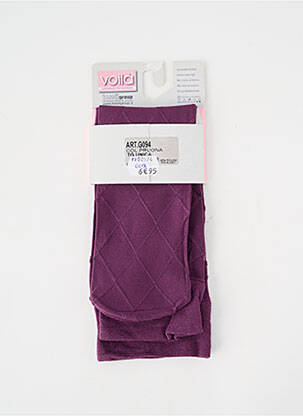 Șosete elasticitate violet VOILA femeie
