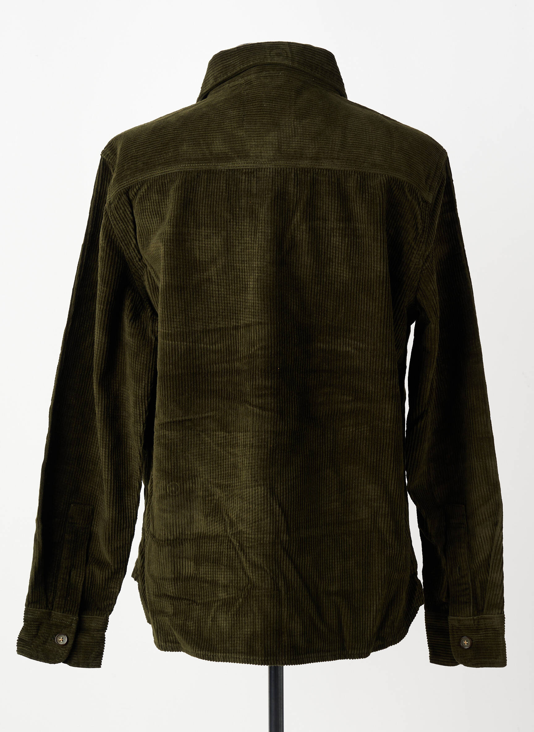 Cămașă cu mâneci lungi buzunare verde IRON AND RESIN bărbat