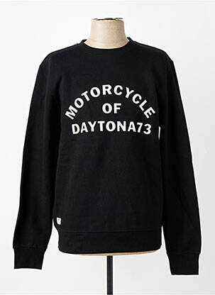 Hanorac elasticitate mâneci lungi negru DAYTONA bărbat