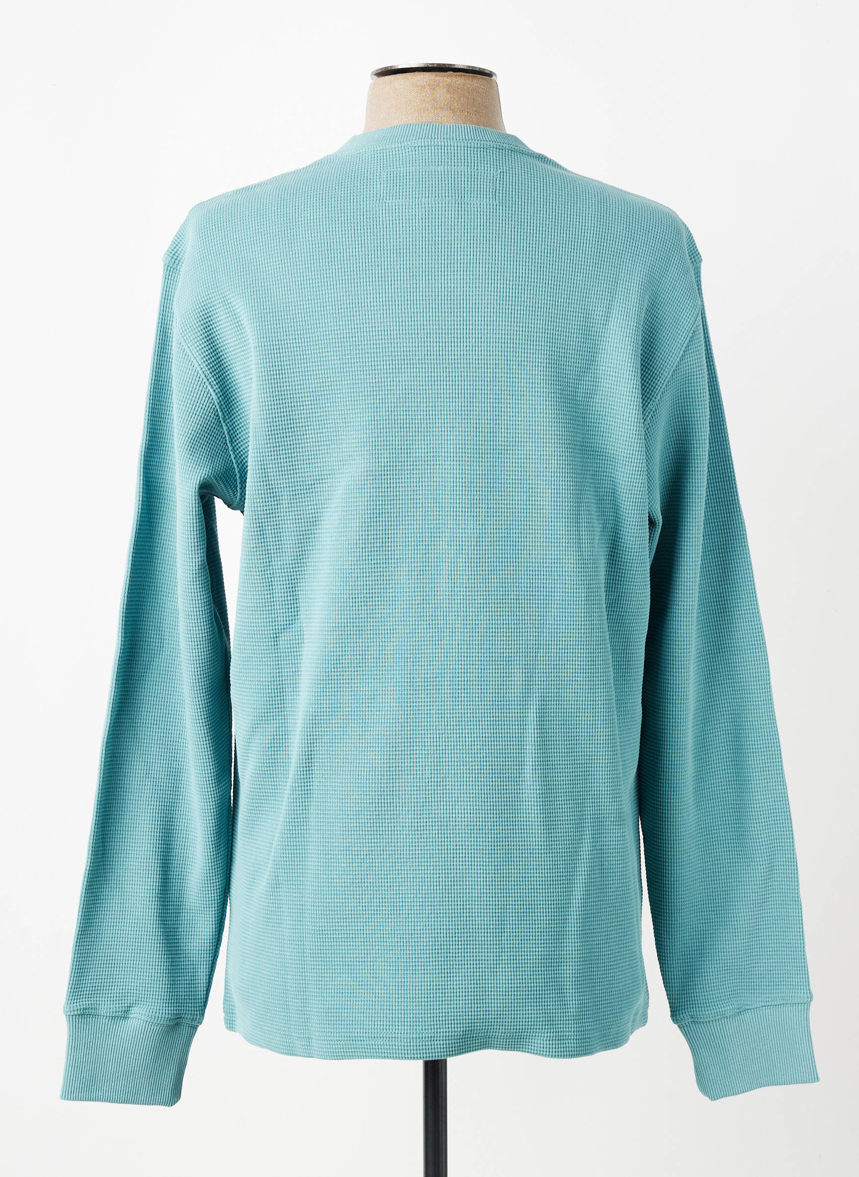 Tricou croială dreaptă mâneci lungi albastru IRON AND RESIN bărbat