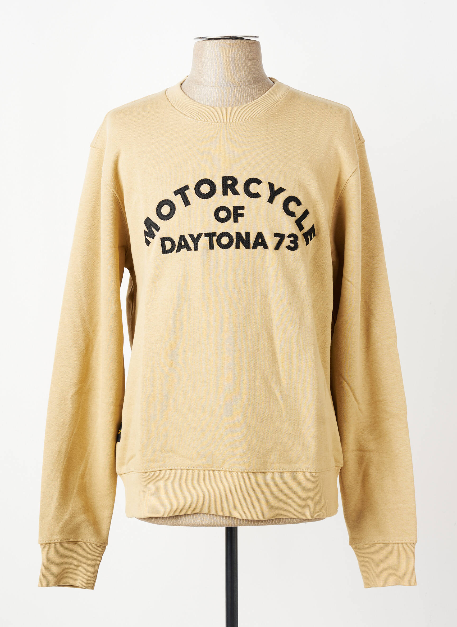 Hanorac broderie mâneci lungi bej DAYTONA bărbat