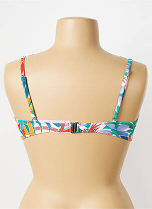 Sutien de costum de baie elasticitate albastru ANTIGEL femeie