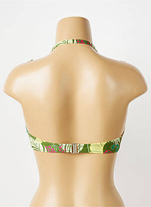 Sutien de costum de baie elasticitate top sutien modelat verde ANTIGEL femeie