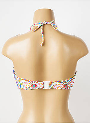 Sutien de costum de baie elasticitate top sutien modelat alb FREYA femeie