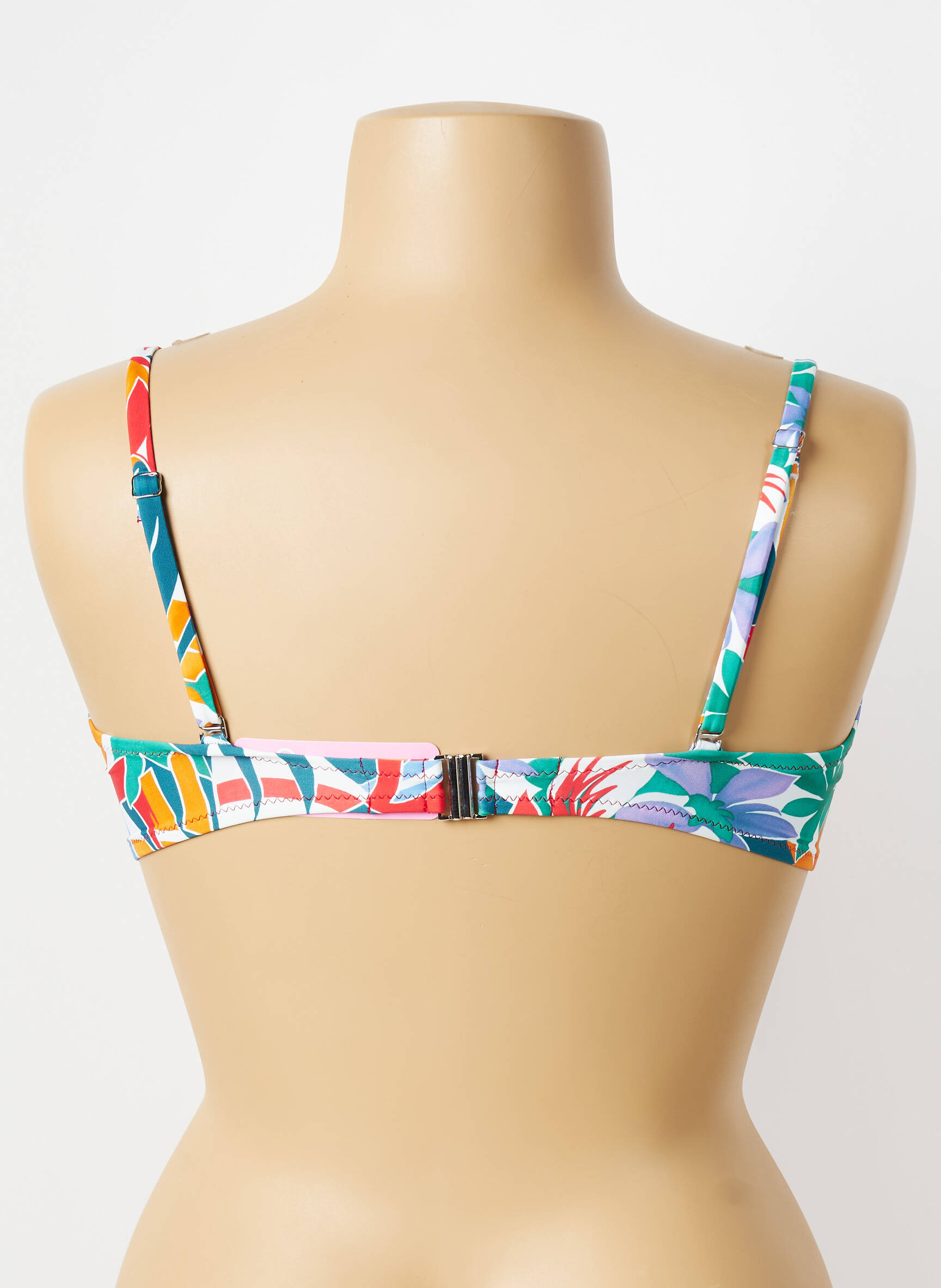 Sutien de costum de baie elasticitate albastru ANTIGEL femeie