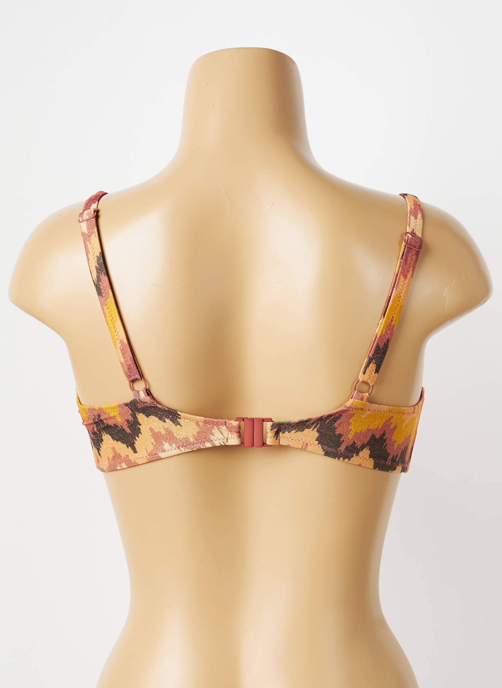 Sutien de costum de baie elasticitate sutien balconet cu decolteu înalt bej FREYA femeie