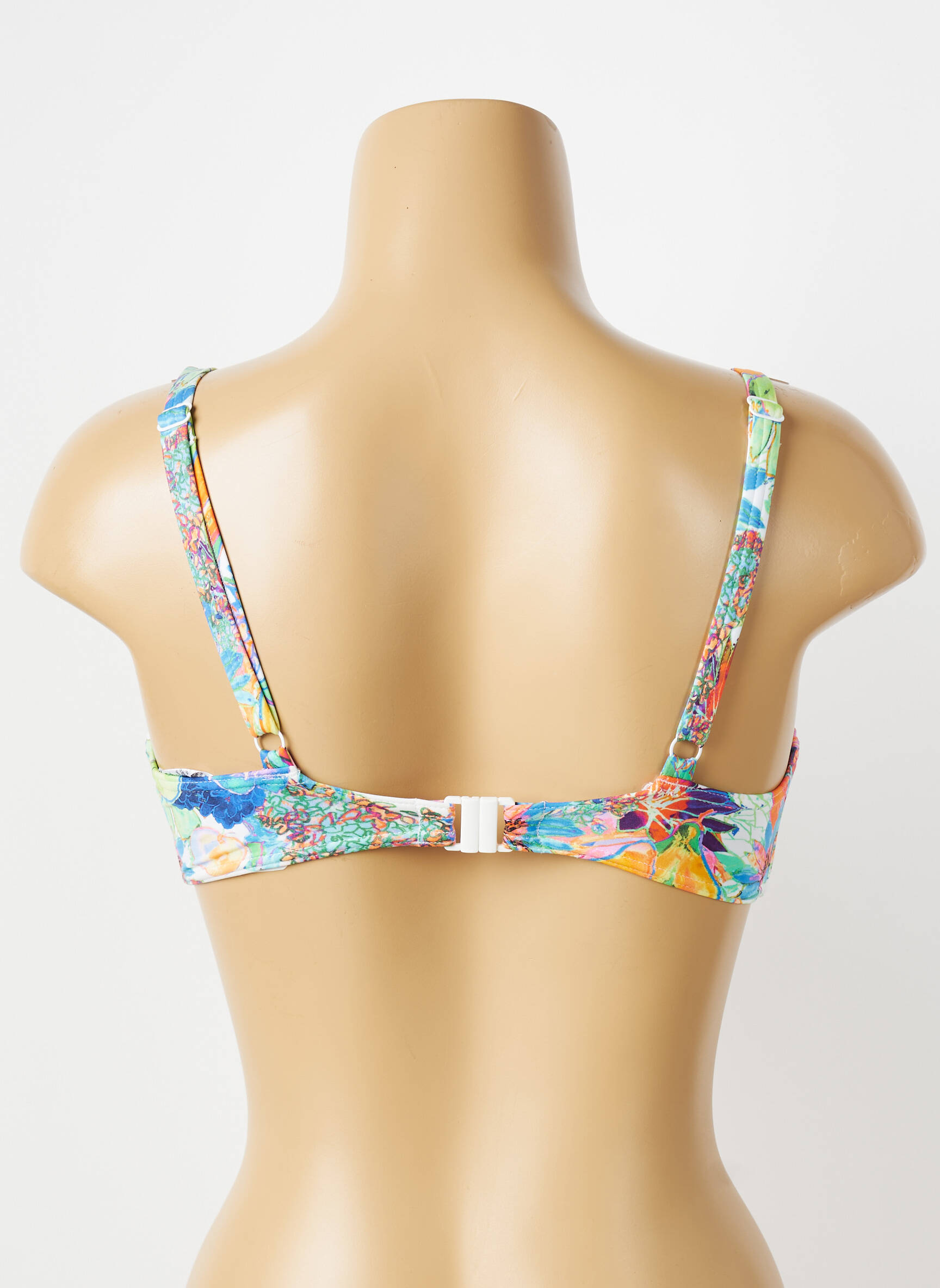 Sutien de costum de baie elasticitate sutien balconet cu decolteu înalt albastru FREYA femeie