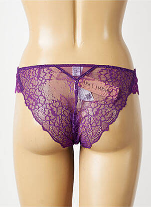 Chilot broderie dantelă de calais violet LISE CHARMEL femeie
