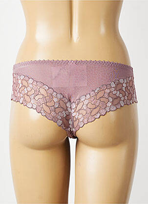 Shorty efect material satinat violet PRIMADONNA femeie