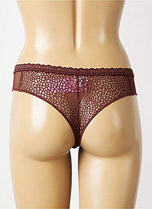 Tanga elasticitate maro ANTIGEL femeie