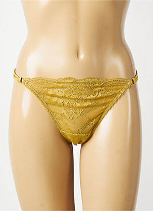 Tanga elasticitate verde WACOAL femeie