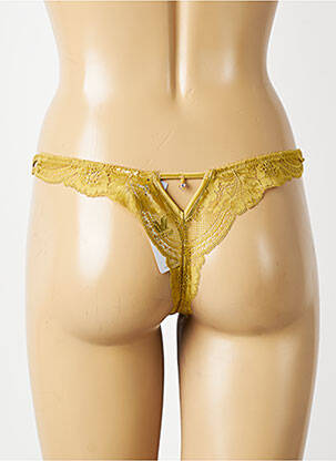 Tanga elasticitate verde WACOAL femeie