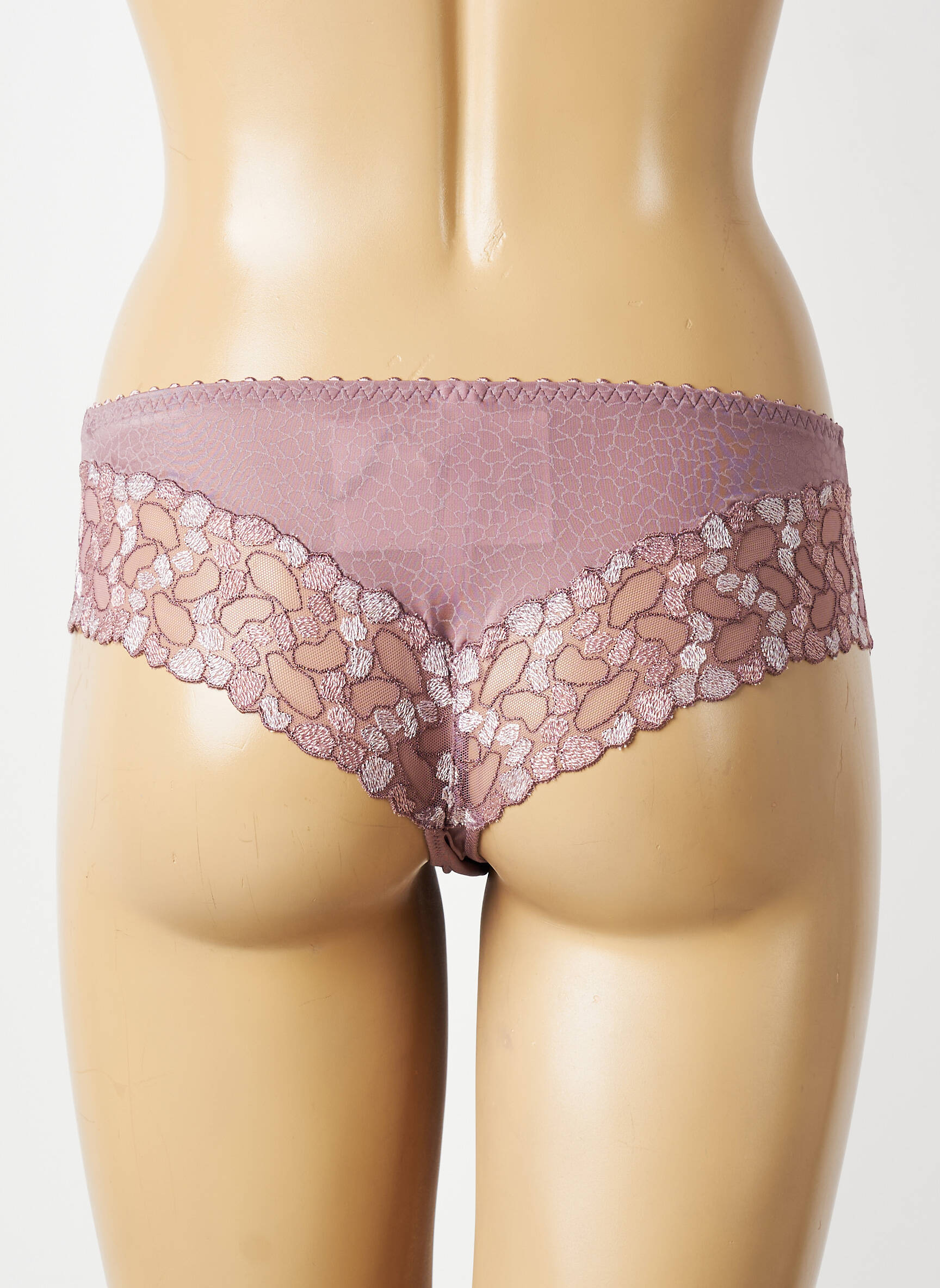 Shorty efect material satinat violet PRIMADONNA femeie
