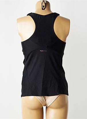 Top/caraco bretele elastice negru FREYA femeie
